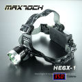 Tête haute puissance Maxtoch HE6X-1 torche lampe de poche LED en aluminium